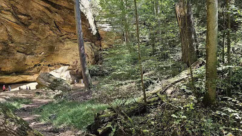 Whispering Cave Trail Head -2 Visitor Center Start - Logan, OH