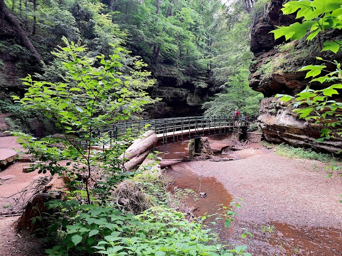 Whispering Cave Trail Head -2 Visitor Center Start - Logan, OH