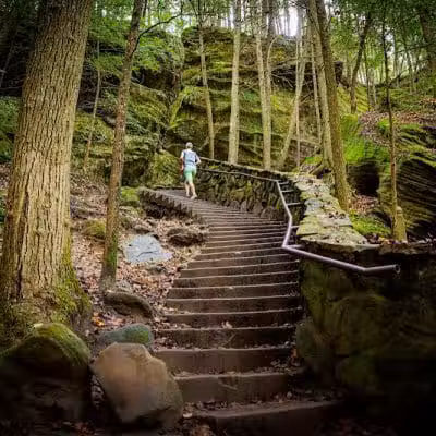 Whispering Cave Trail Head - Logan, OH