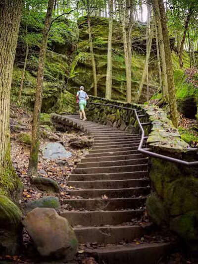Whispering Cave Trail Head - Logan, OH