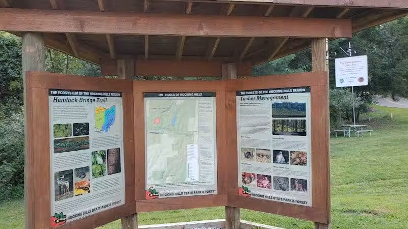 Whispering Cave Trail Head - Logan, OH