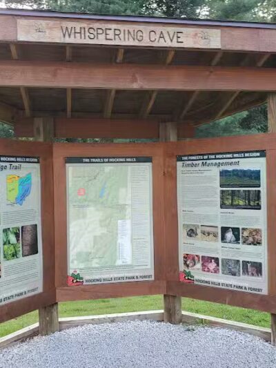 Whispering Cave Trail Head - Logan, OH