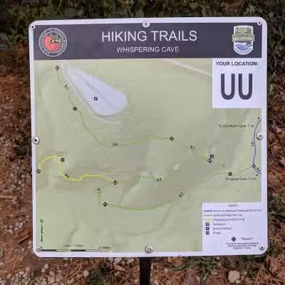 Whispering Cave Trail Head - Logan, OH