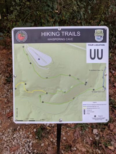 Whispering Cave Trail Head - Logan, OH