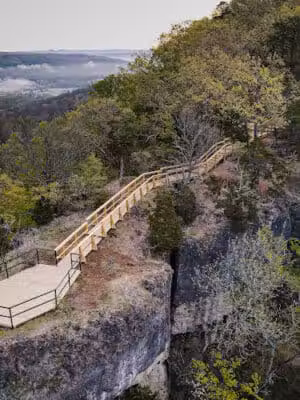 Edge of Appalachia Preserve - Buzzardroost Rock Trailhead - Lynx, OH