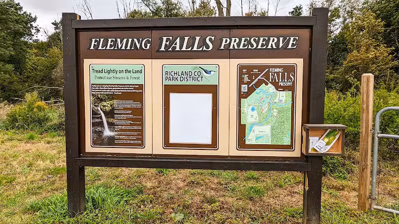 Fleming Falls Preserve - Mansfield, OH