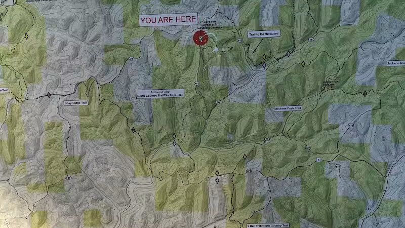 Archers Fork Trailhead - Matamoras, OH
