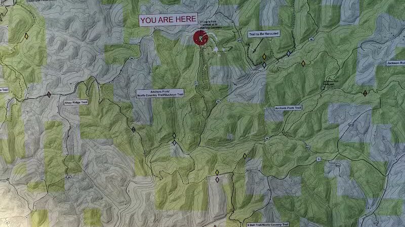 Archers Fork Trailhead - Matamoras, OH