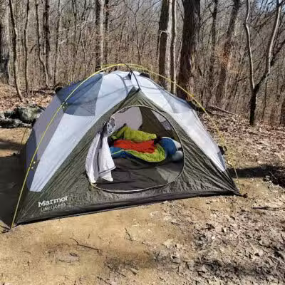 Zaleski State Forest Backpack Trailhead Parking: Selinde Roosenburg Memorial Backpack Trail - McArthur, OH