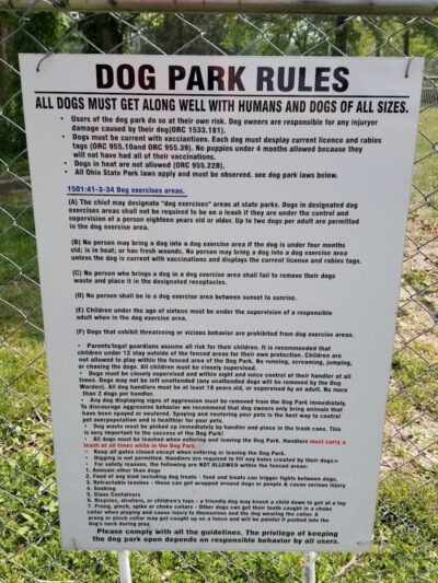 Lake Loramie Dog Park - Minster, OH