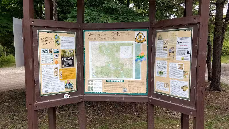Monday Creek Trailhead - Nelsonville, OH
