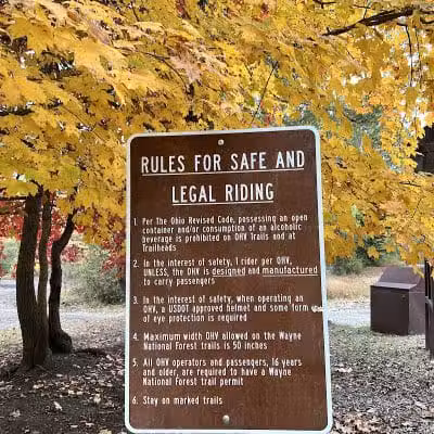 Monday Creek Trailhead - Nelsonville, OH