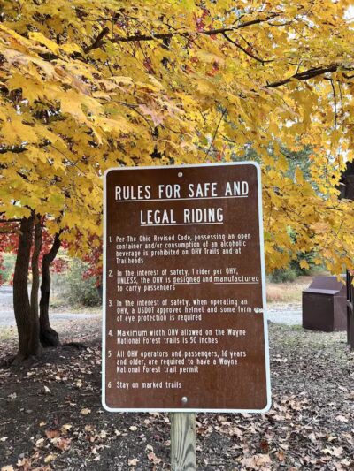 Monday Creek Trailhead - Nelsonville, OH