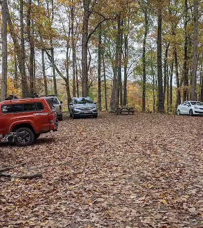 Lake Hope Grouse Pt. Mountain Bike Trailhead - New Plymouth, OH