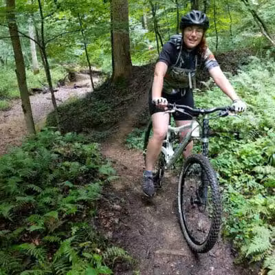 Lake Hope Grouse Pt. Mountain Bike Trailhead - New Plymouth, OH
