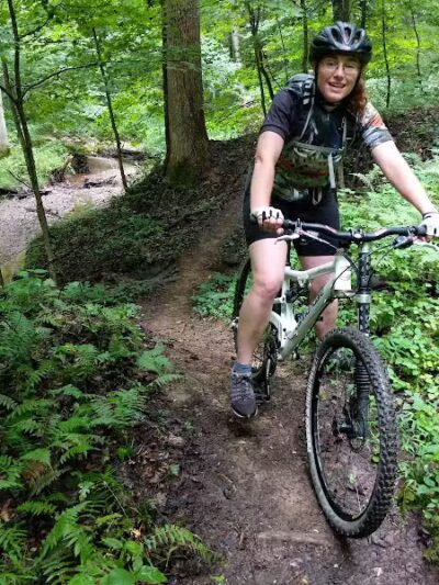 Lake Hope Grouse Pt. Mountain Bike Trailhead - New Plymouth, OH