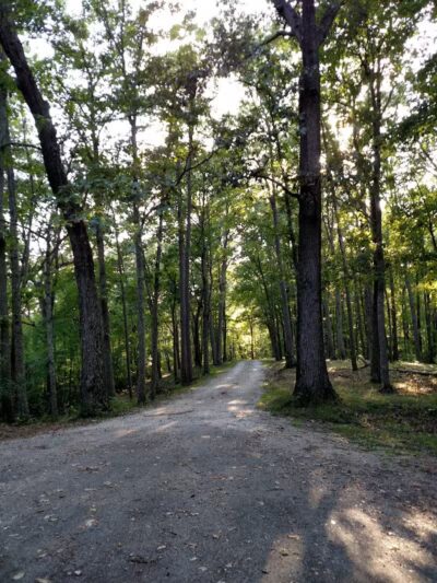 Lake Hope Grouse Pt. Mountain Bike Trailhead - New Plymouth, OH
