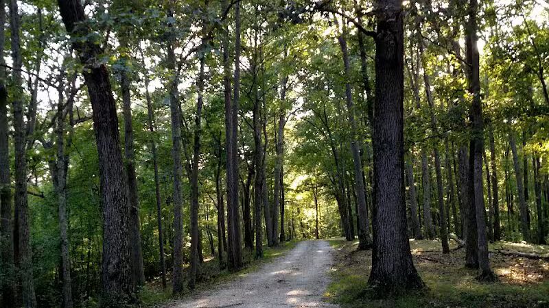 Lake Hope Grouse Pt. Mountain Bike Trailhead - New Plymouth, OH