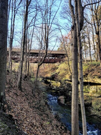 The Dan Waugh nature trail - Olmsted Falls, OH