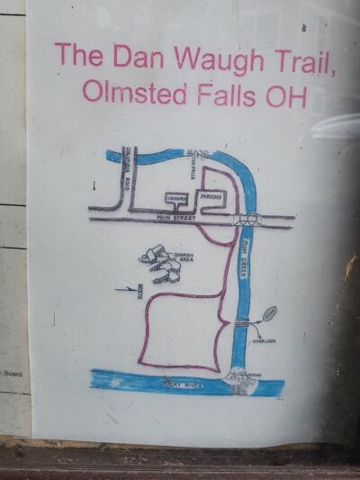 The Dan Waugh nature trail - Olmsted Falls, OH