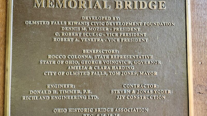 The Dan Waugh nature trail - Olmsted Falls, OH