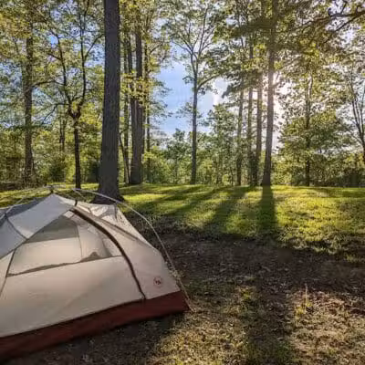 Lake Vesuvius Iron Ridge campground Site 33 - Pedro, OH