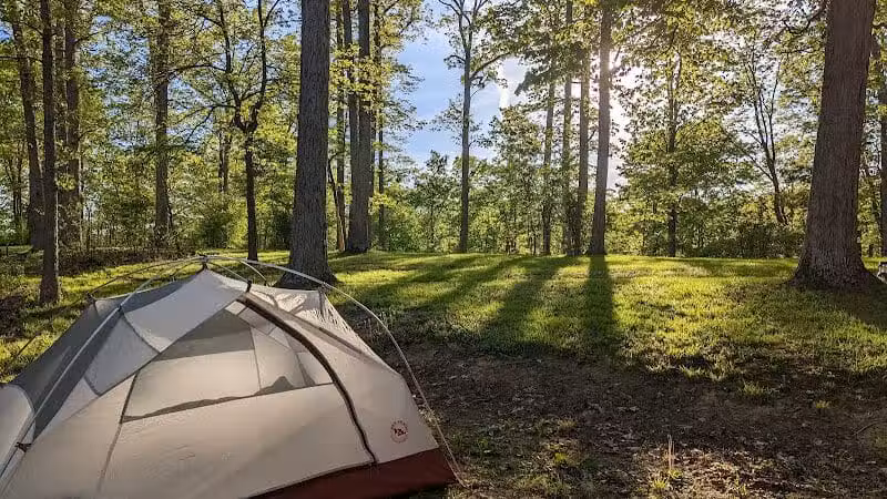Lake Vesuvius Iron Ridge campground Site 33 - Pedro, OH