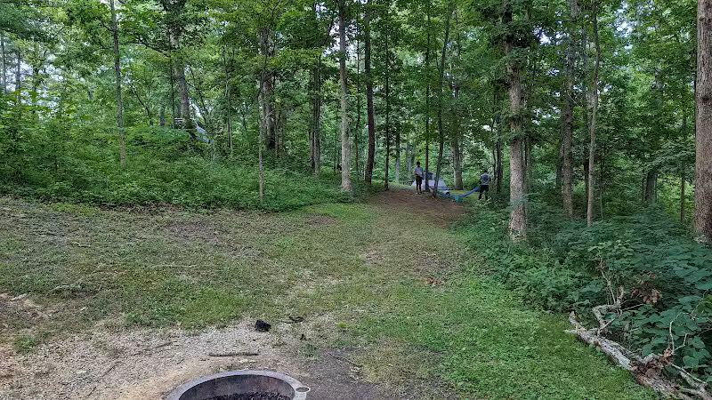 Lake Vesuvius Iron Ridge campground Site 33 - Pedro, OH
