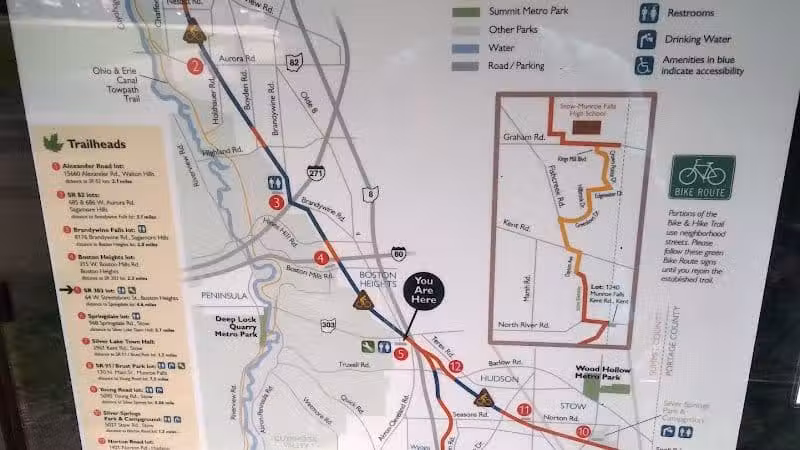 Bike and Hike Trailhead - Peninsula, OH