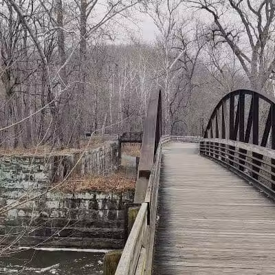 Cuyahoga valley national park, towpath trail - Peninsula, OH
