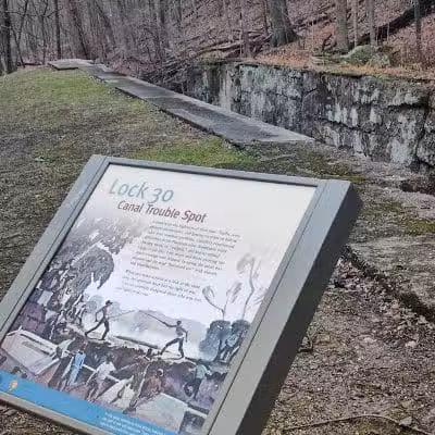 Cuyahoga valley national park, towpath trail - Peninsula, OH