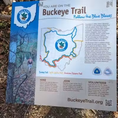 Pine Lane Trailhead_Buckeye Trail - Peninsula, OH