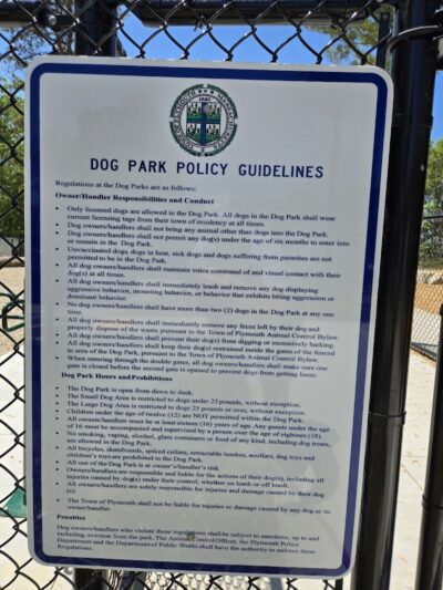 Cedarville Dog Park - Plymouth, MA