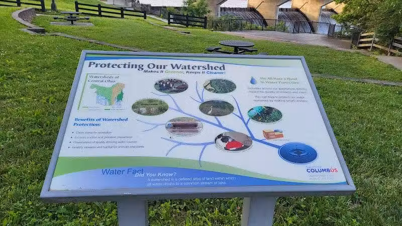 Glick Park & Overlook - O'Shaughnessy Dam - Powell, OH