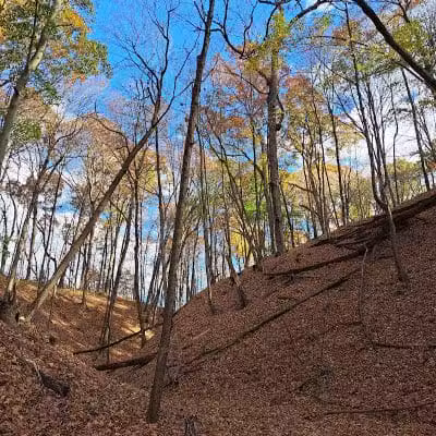 Hogback Trails Parking Area and Trailhead - Sunbury, OH