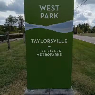 Taylorsville MetroPark West Park Entrance - Vandalia, OH