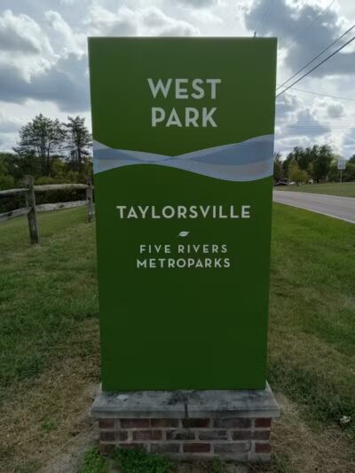 Taylorsville MetroPark West Park Entrance - Vandalia, OH