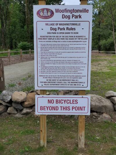Woofingtonville Dog Park - Washingtonville, NY