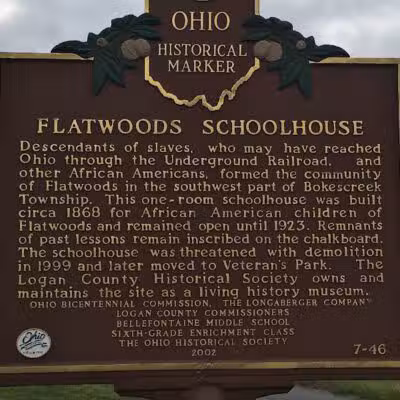 Veterans park - West Mansfield, OH