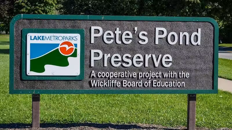 Pete's Pond Preserve - Wickliffe, OH