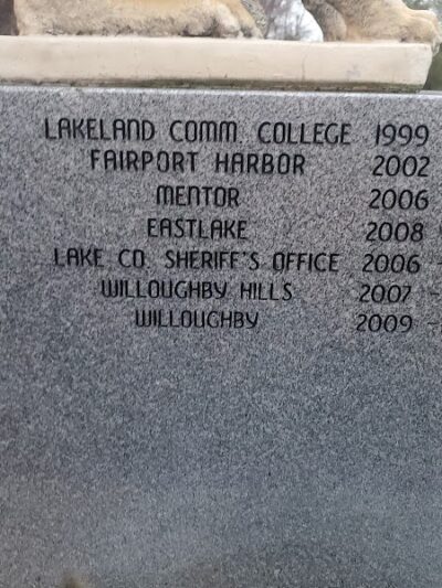 Lake County Police Dog Memorial - Willowick, OH