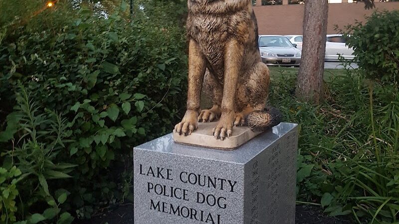 Lake County Police Dog Memorial - Willowick, OH