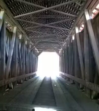 Historic Hune Covered Bridge Campground - Wingett Run, OH