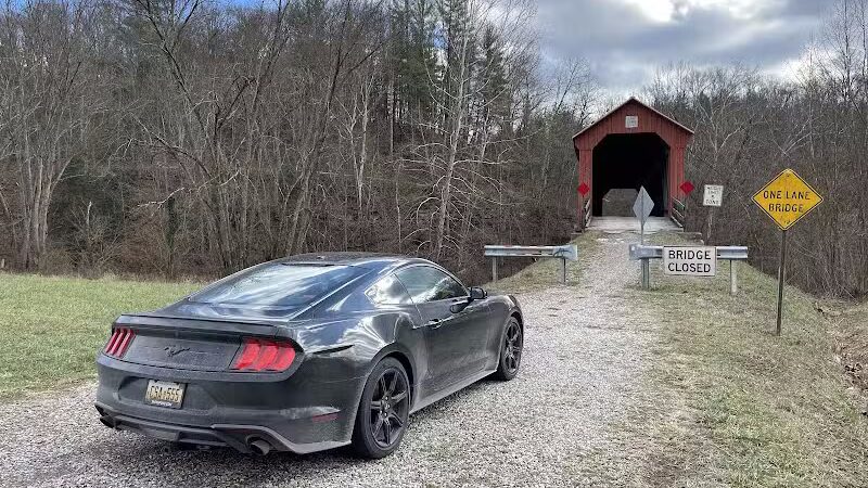Historic Hune Covered Bridge Campground - Wingett Run, OH