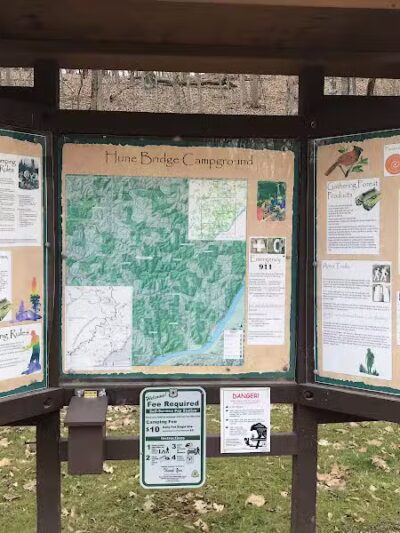 Historic Hune Covered Bridge Campground - Wingett Run, OH