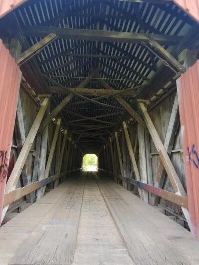 Historic Hune Covered Bridge Campground - Wingett Run, OH