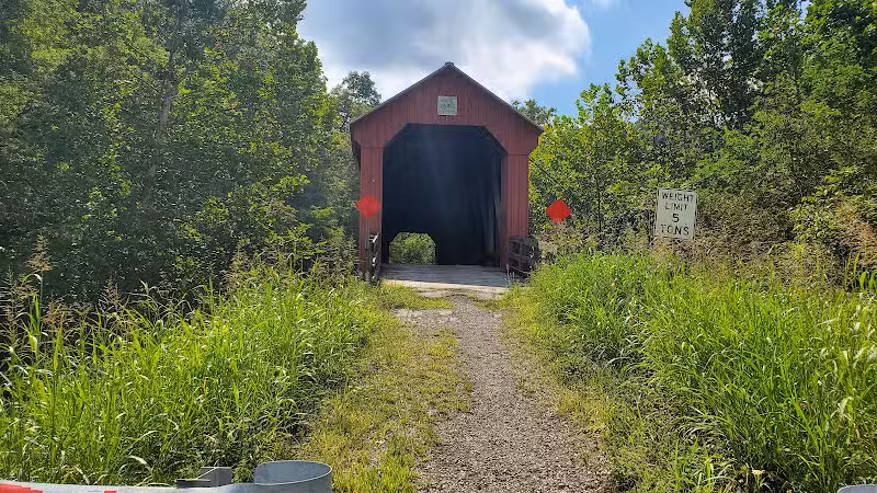 Historic Hune Covered Bridge Campground - Wingett Run, OH