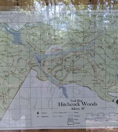 Hitchcock Woods: Clark Road Entrance - Aiken, SC