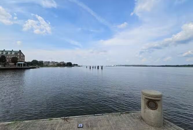 Waterfront Walk Overlook - Alexandria, VA