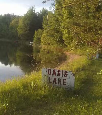 Oasis Lake Park & Campground - Alger, MI